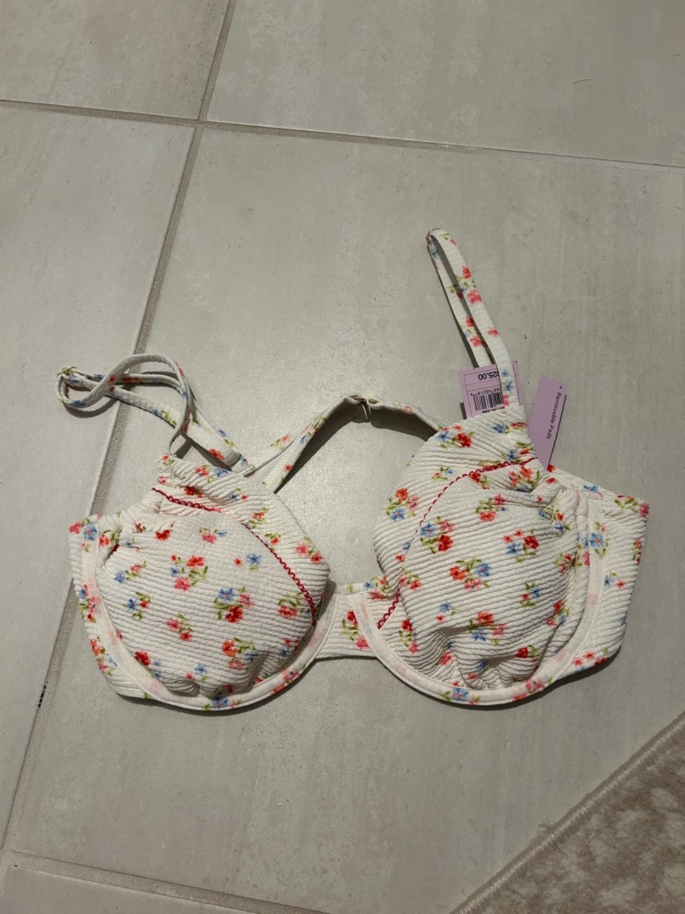 Target Floral Bikini Top